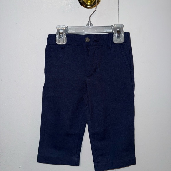 Janie and Jack Special Occasion baby boy 5 piece linen suit 18-24 months - Picture 4 of 6